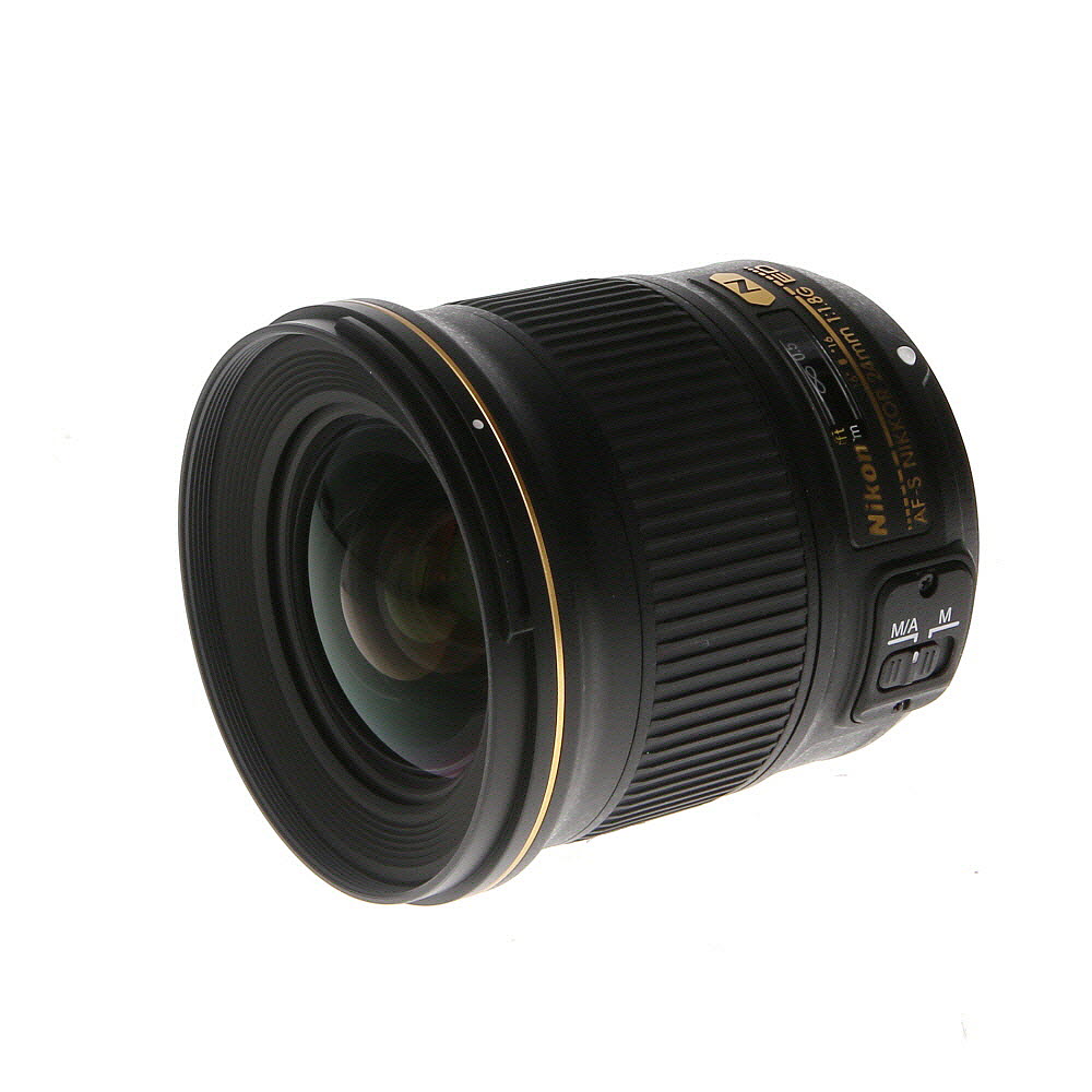 Nikon AF-S NIKKOR 18-35mm f/3.5-4.5 G ED Autofocus IF Lens {77} - With Caps  and Hood - LN-