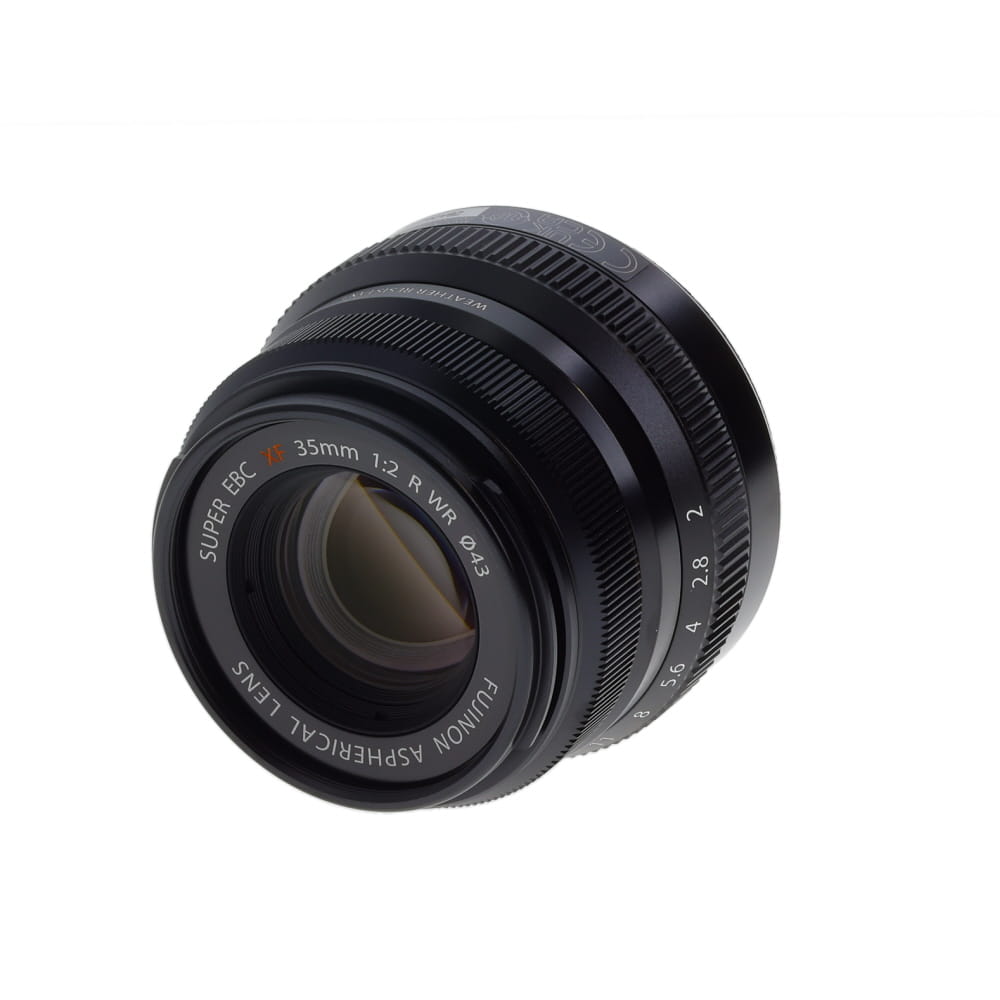 Fujifilm XF 23mm f/2 R WR Fujinon APS-C Lens for X-Mount, Black {43} - With  Caps, Hood, Lens Wrap - New