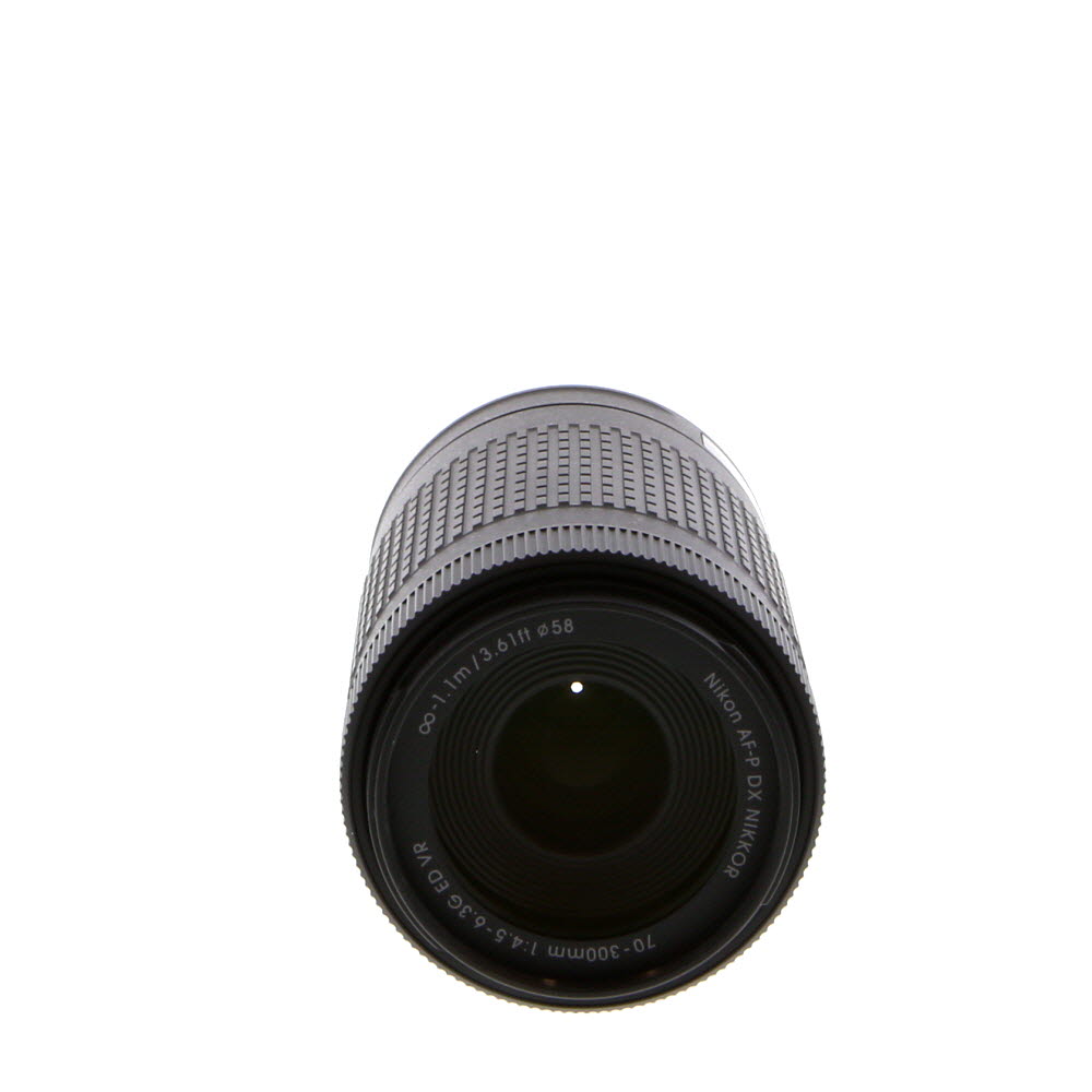Nikon AF-S DX Nikkor 55-300mm f/4.5-5.6 G ED VR Autofocus APS-C Lens, Black  {58} - With Caps and Hood - EX+