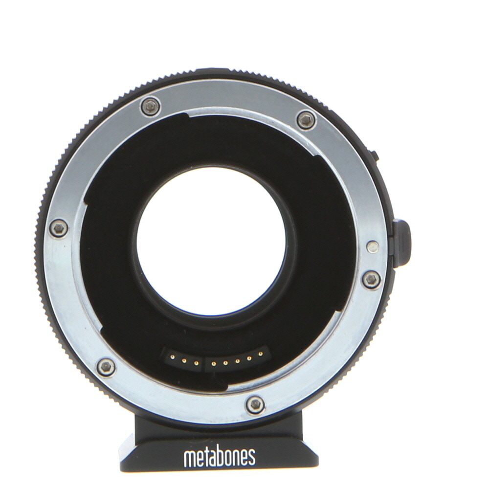 Metabones T ULTRA Speed Booster 0.71x for Canon EF-Mount Lens to MFT Body  (MB_SPEF-m43-BT4) with Support Foot - With Caps, Case - EX+