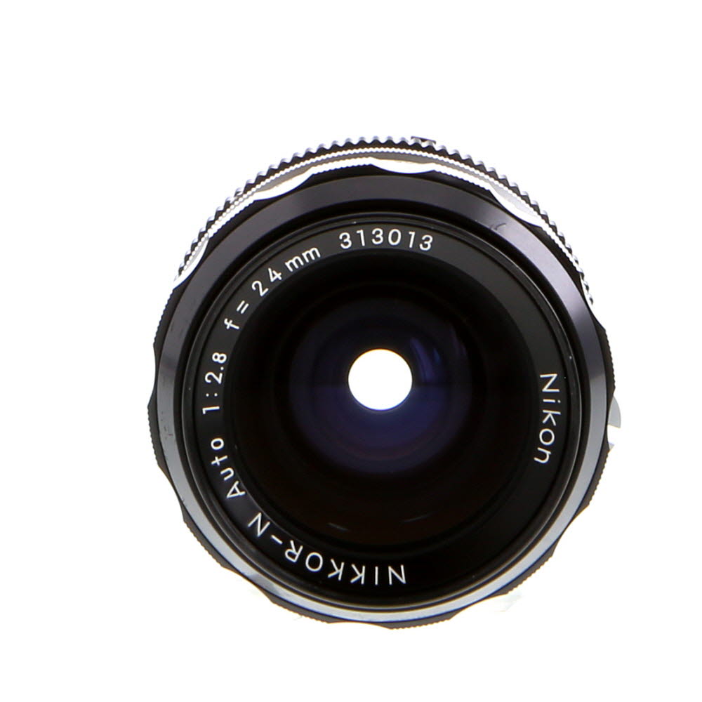 Nikon 24mm f/2.8 NIKKOR-N Auto Non-AI Manual Focus Lens {52} - Nippon  Kogaku - EX