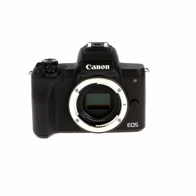 Canon EOS M50 Mark II Mirrorless Camera {24.1MP} with 15-45mm f/3.5-6.3 IS  STM Lens, Black/Graphite at KEH Camera