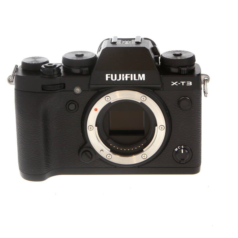 Fujifilm X-T2 Mirrorless Camera Body, Black {24.3MP} with EF-X8