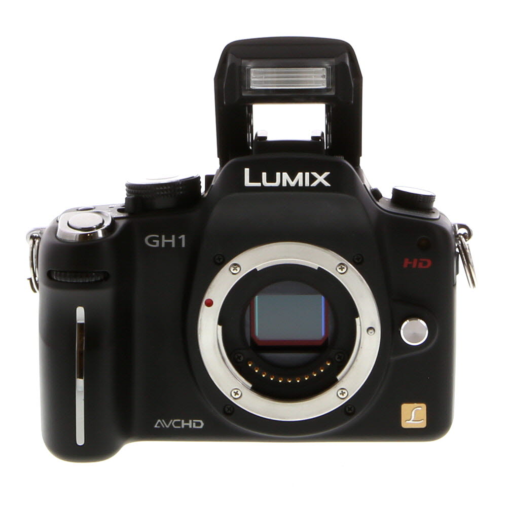 Panasonic Lumix DMC-GH1 Mirrorless MFT (Micro Four Thirds) Camera Body,  Black {12.1MP} at KEH Camera