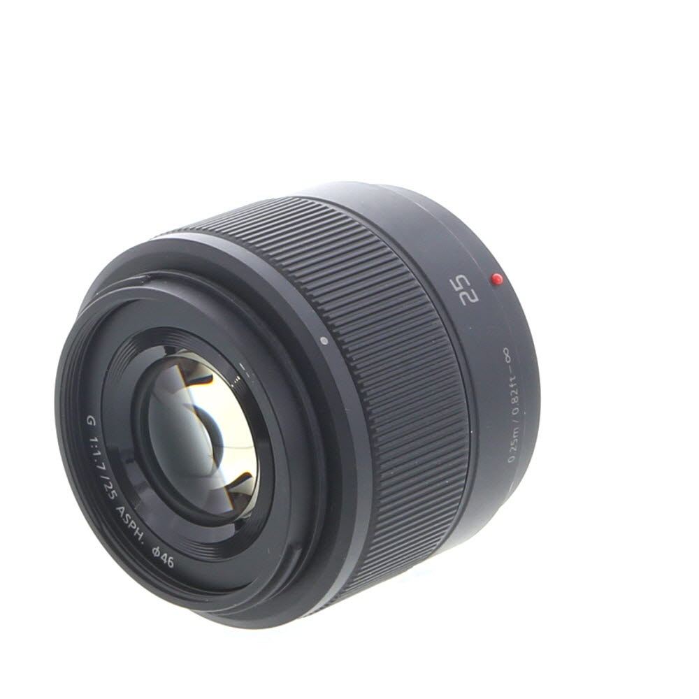 een schuldeiser Antipoison Absoluut Panasonic Lumix G 20mm f/1.7 (II) ASPH. Autofocus Lens for MFT (Micro Four  Thirds), Black {46} at KEH Camera