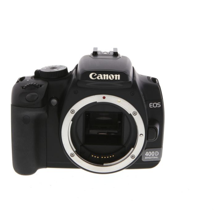 Canon 400D (European Rebel XTI) DSLR Camera Body, Black {10.1MP} at KEH Camera