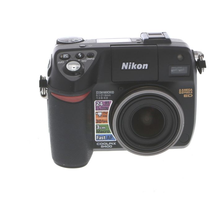 Manhattan converteerbaar Pakistaans Nikon Coolpix 8400 Digital Camera, Black {8MP} at KEH Camera