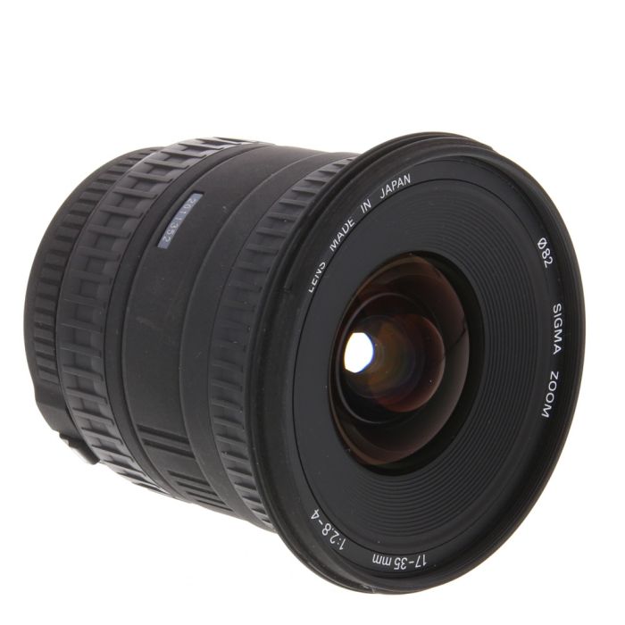 Sigma 17-35mm F/2.8-4 Aspherical EX HSM Lens For Canon EF-Mount {82