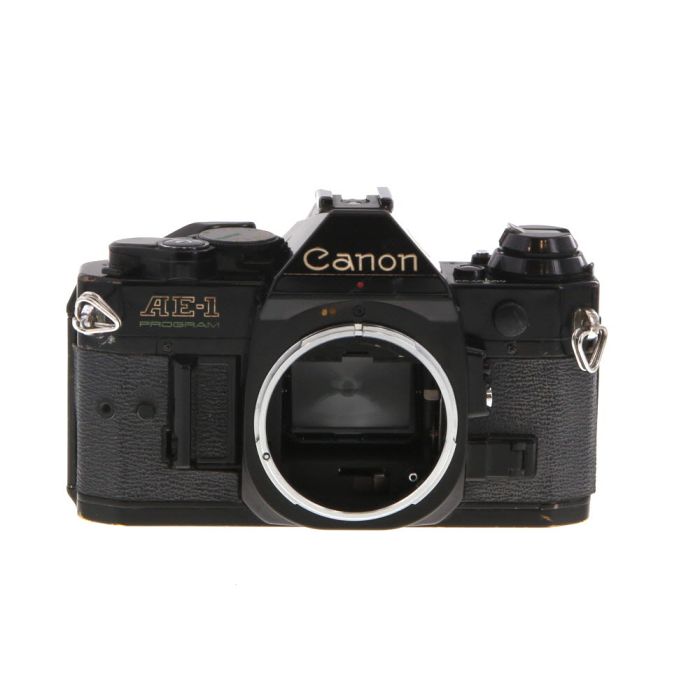 Canon Ae 1 Program Black 35mm Camera Body At Keh Camera