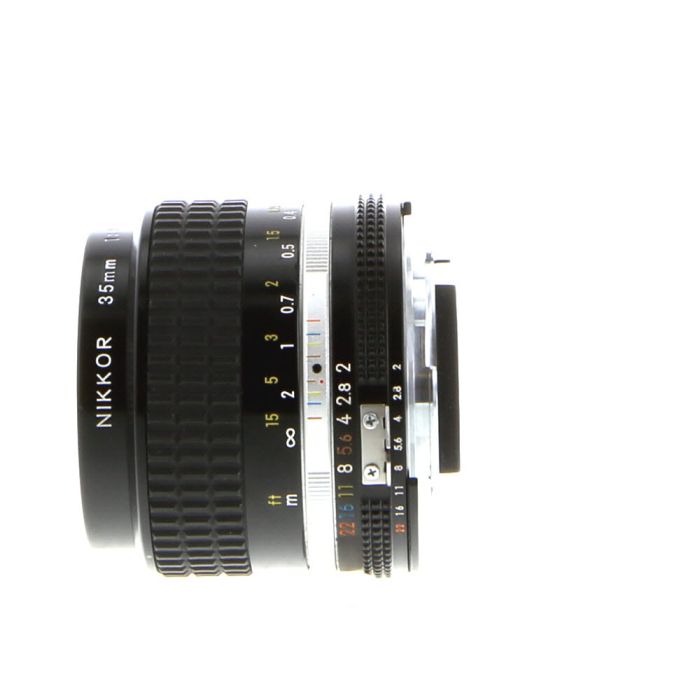 Nikon Nikkor 35mm F 2 Ais Manual Focus Lens 52 At Keh Camera