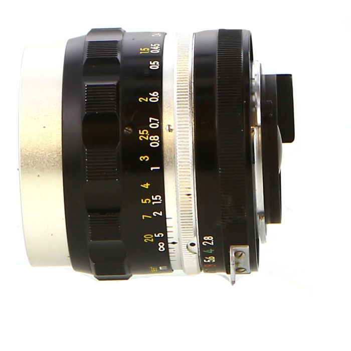 Nikon Nikkor 3 5cm 35mm F 2 8 S Non Ai Npk Early Pat Pend Manual Focus Lens 52 At Keh Camera