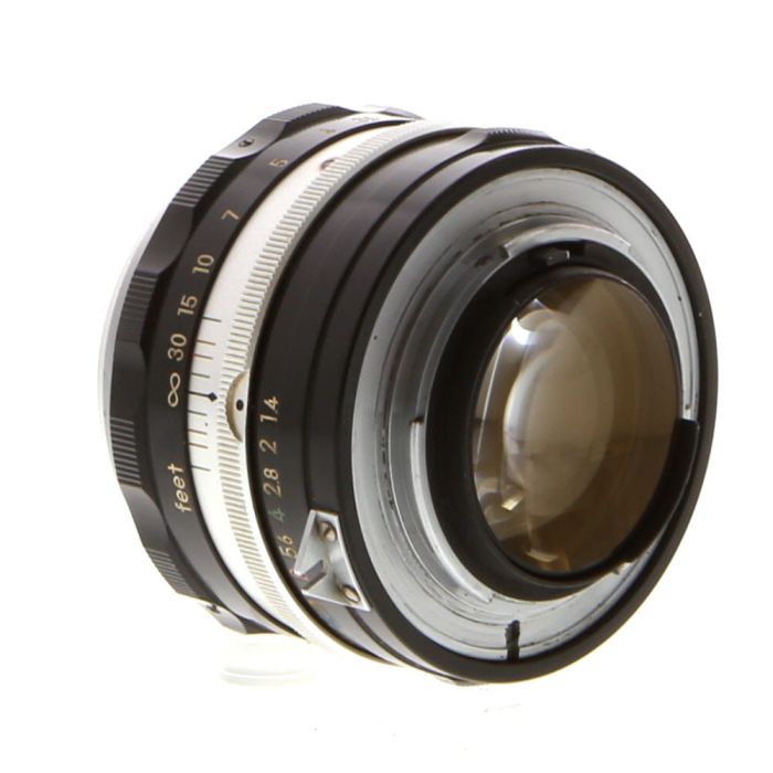 Nikon Nikkor 50mm F 1 4 S Non Ai Nippon Kogaku Npk Manual Focus Lens Chrome 52 At Keh Camera