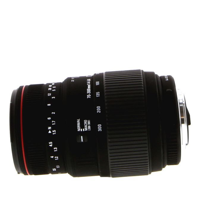 Sigma 70 300mm F 4 5 6 Apo Dg Macro Autofocus Lens For Pentax K Mount 58 At Keh Camera