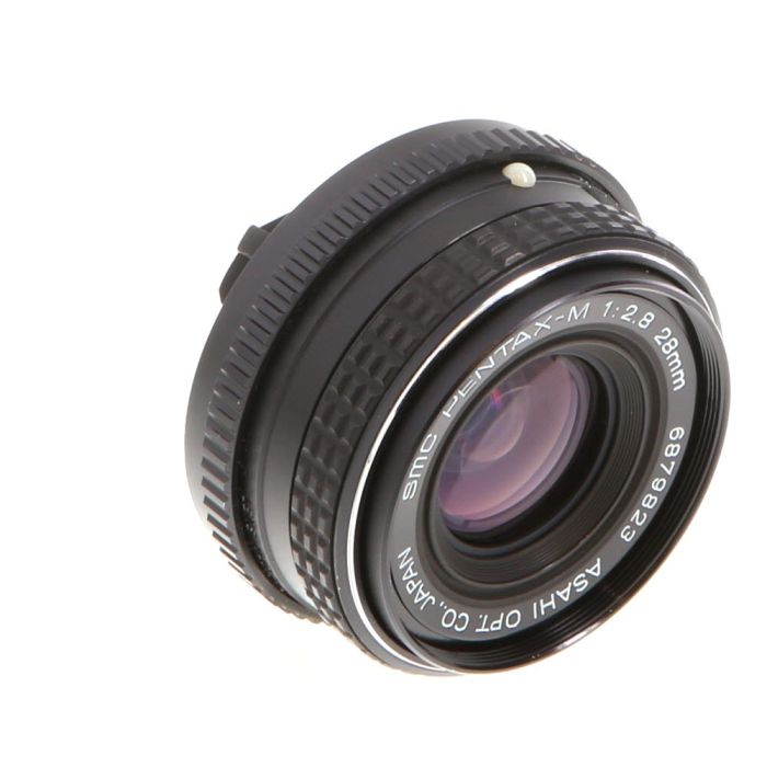 Pentax 28mm F/2.8 SMC M K Mount Manual Focus Lens 49 at KEH Camera