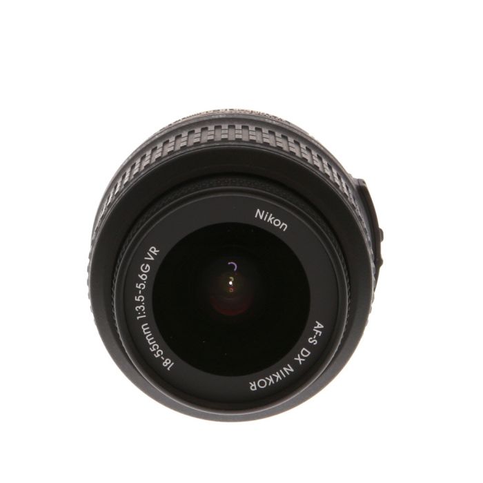 Nikon Af S Dx Nikkor 18 55mm F 3 5 5 6 G Vr Autofocus Lens For Aps C Sensor Dslr Black 52 At Keh Camera