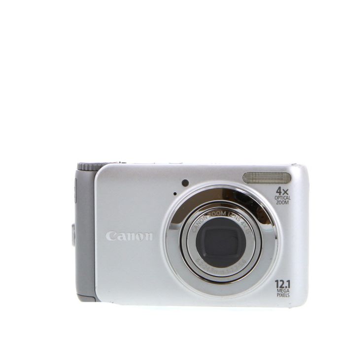 Canon Powershot A3100 IS Silver Digital Camera {12.1MP} KEH Camera