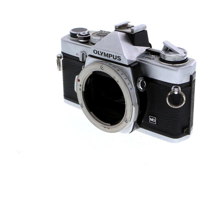 Olympus Om 1 Md 35mm Camera Body Chrome With Shoe At Keh Camera