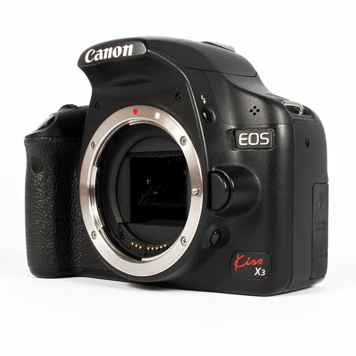 Canon EOS Kiss X3 (Japanese Rebel T1I) DSLR Camera Body, Black {15.1MP
