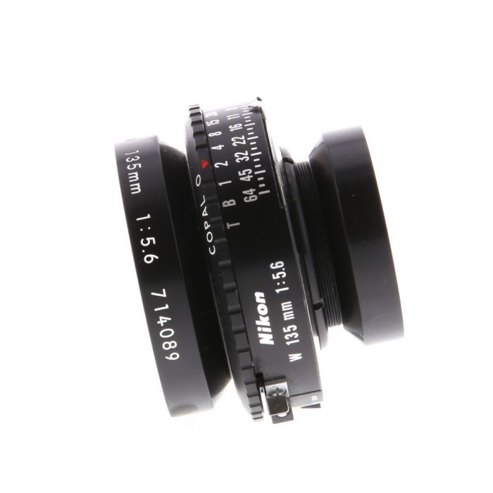 Nikon 135mm f/5.6 Nikkor W BT Copal 0 (35MT) 4x5 Lens at KEH Camera