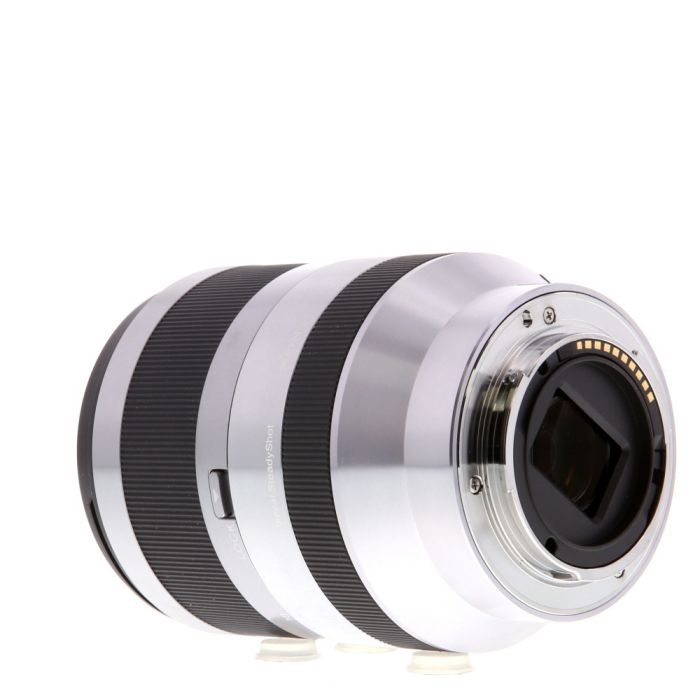Sony 18-200mm f/3.5-6.3 OSS AF E-Mount Lens, Silver {67} SEL18200 at