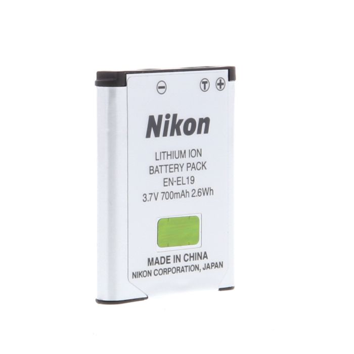 Nikon En El19 Li Ion Battery S3100 S3300 S4100 At Keh Camera