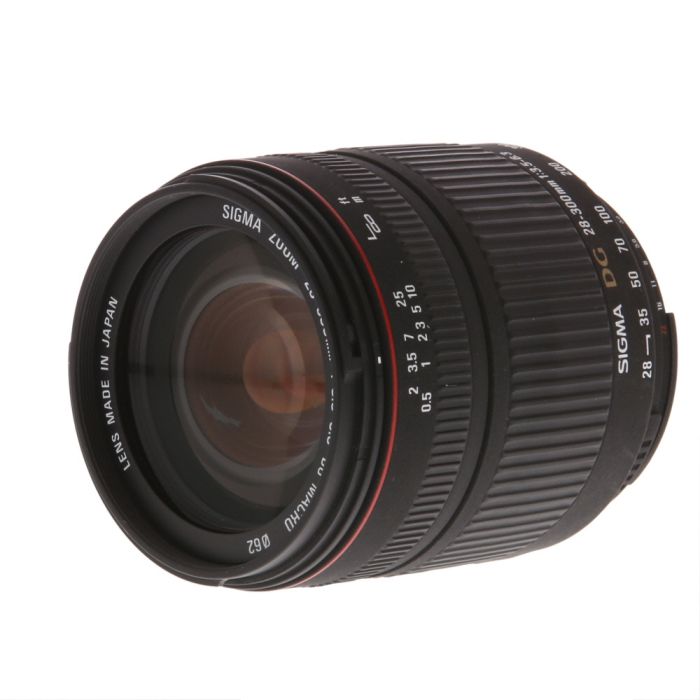 Sigma 28-300mm f/3.5-6.3 DG Macro Autofocus Lens for Nikon F-Mount {62