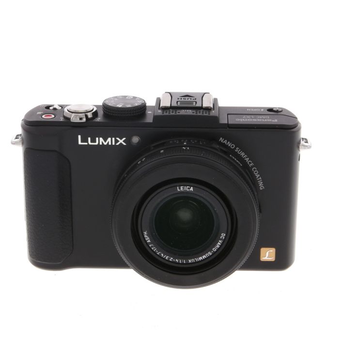 Zwerver prototype dam Panasonic Lumix DMC-LX7 Digital Camera, Black {10.1MP} at KEH Camera