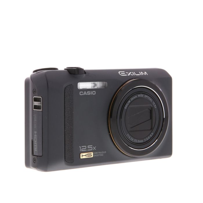 Casio Exilim Ex Zr100 Digital Camera Black 12 1mp At Keh Camera