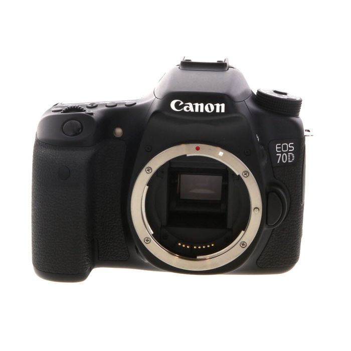 van mening zijn Klagen Cerebrum Canon EOS 70D (W) DSLR Camera Body {20.2MP} at KEH Camera