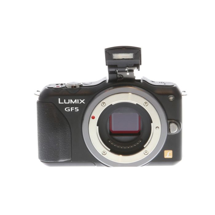 puur personeelszaken rijkdom Panasonic Lumix DMC-GF5 Mirrorless Micro Four Thirds Digital Camera Body,  Black {12.1MP} at KEH Camera