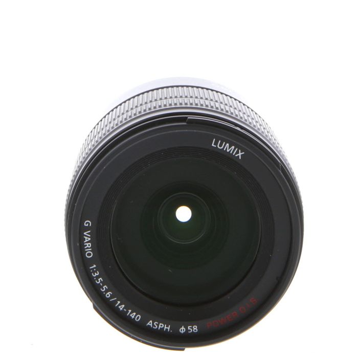 Panasonic Lumix 14 140mm F 3 5 5 6 G Vario Asph Hd Power O I S Af Lens For Micro Four Thirds System Black 58 Used Camera Lenses At Keh Camera At Keh Camera