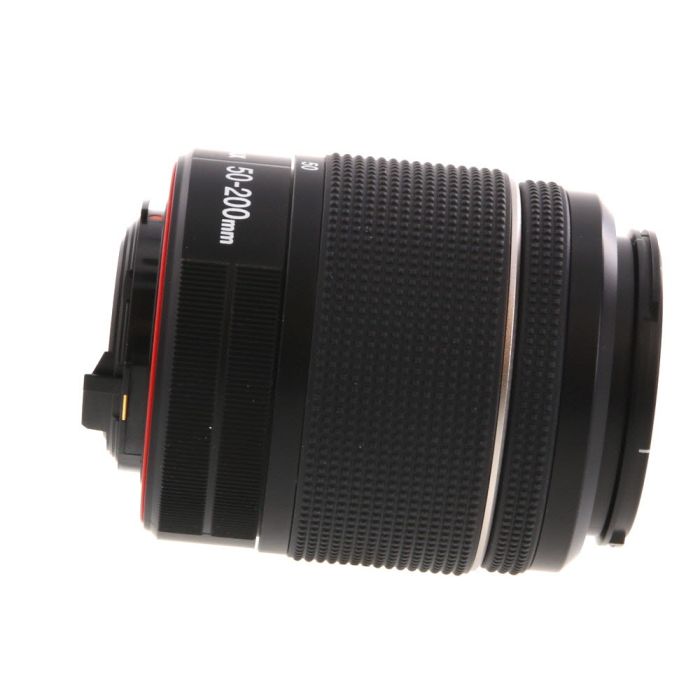 Pentax 50-200mm F/4-5.6 SMC DAL ED WR Black K Mount Autofocus Lens For