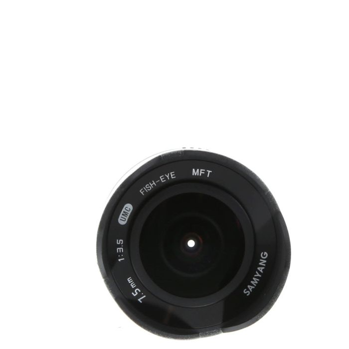 Samyang 7 5mm F 3 5 Fisheye Umc Manual Lens For Mft Micro Four Thirds Silver At Keh Camera