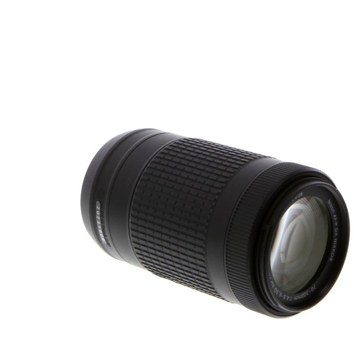 Nikon Af P Dx Nikkor 70 300mm F 4 5 6 3 G Ed Vr Autofocus Lens For Aps C Sensor Dslr Black 58 At Keh Camera