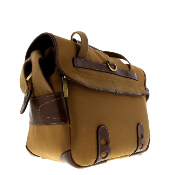 Billingham 207 Khaki with Chocolate Leather Camera Bag, 13.75x8.25x11.9 ...