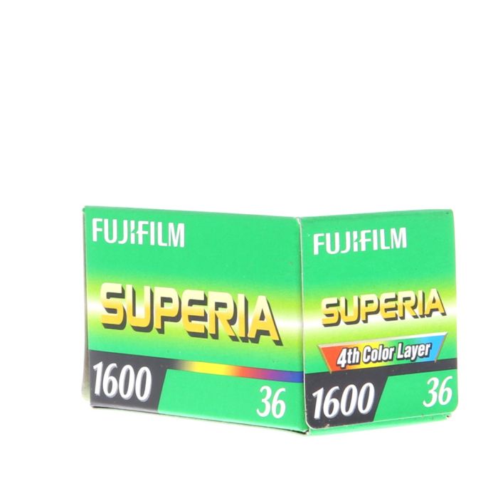Fujifilm Fujicolor Superia Cu 135 36 Iso 1600 35mm Color Negative Film At Keh Camera