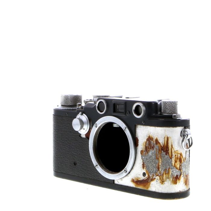 Leica IIIC-K Serial #389XXX 35mm Camera Body, Gray at KEH Camera
