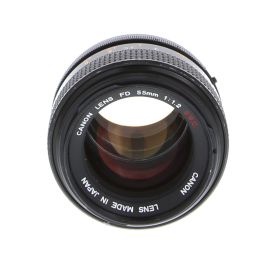 Canon 55mm F/1.2 SSC Breech Lock FD Mount Lens {58}