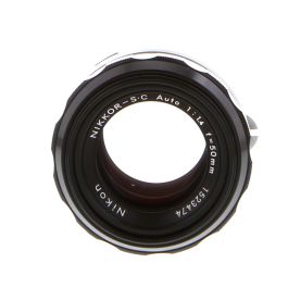 Nikon 50mm f/1.4 NIKKOR-S.C Auto Non AI Manual Focus Lens {52} Metal Focus  Ring