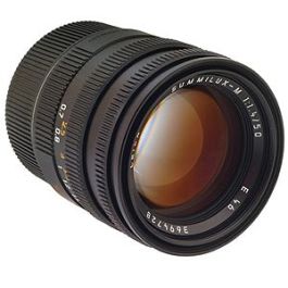 カメラ レンズ(単焦点) Leica 50mm f/1.4 Summilux-M M-Mount Lens with Built-In Hood, Germany, Black  Anodized Aluminum {E46} 11868
