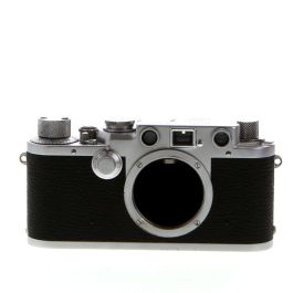 Leica IIIF Red Dial 35mm Rangefinder Camera Body, Chrome at KEH Camera