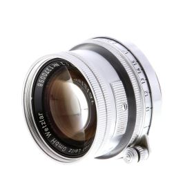 Leica 5cm (50mm) f/2 Summicron Wetzlar Collapsible M39 Screw 
