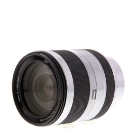 Sony E 18-200mm f/3.5-6.3 OSS Autofocus APS-C Lens for E-Mount, Silver