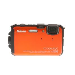 Nikon Coolpix AW100 Waterproof Underwater Digital Camera 