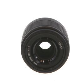 Panasonic Lumix G 25mm f/1.7 ASPH. Lens for MFT (Micro Four Thirds), Black  {46} with Decoration Ring