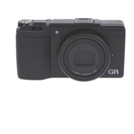 Ricoh GR II Digital Camera with 18.3mm f/2.8, Black (16.2MP) at 
