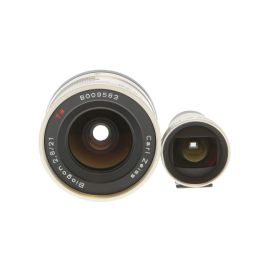 Contax 21mm f/2.8 Zeiss Biogon T* Lens for G-Series, Titanium {55 