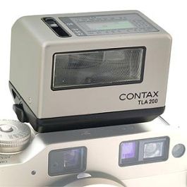 Contax TLA 200 Chrome Flash [GN66] at KEH Camera